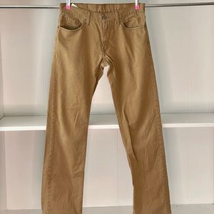 Levi Strauss & Co. Men's Denim Pants | Size 32x34 | Tan